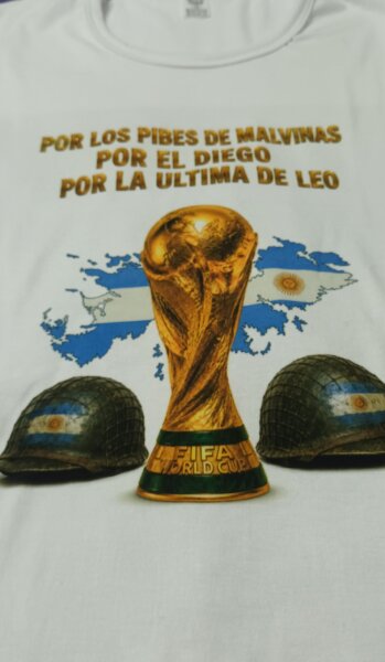 Remeras Recuerdo de las Malvinas
