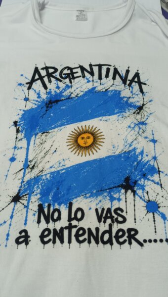 Remeras Recuerdo de las Malvinas