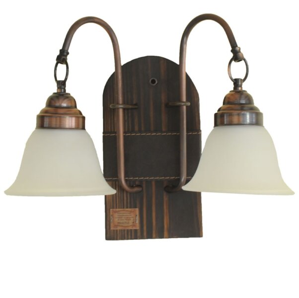 Aplique de pared x2 luces