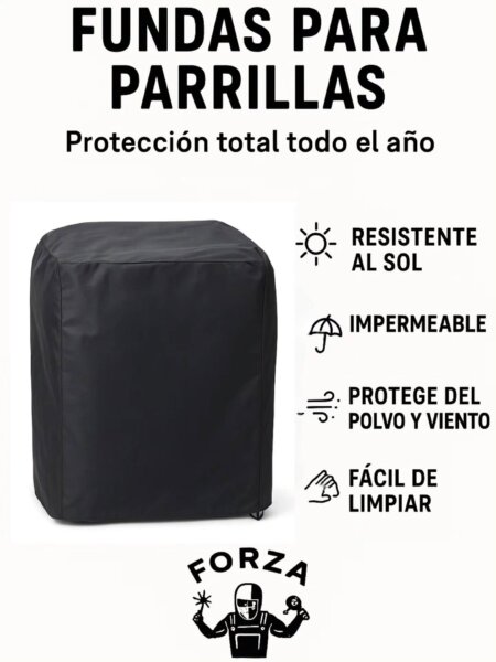 Funda para parrillas (Medida ideal para parrilla balconera)