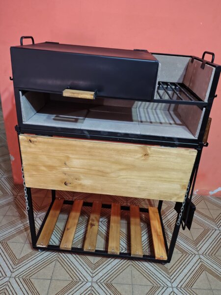 PARRILLA BALCÓN MOVIL/DESMONTABLE (para espacios reducidos)