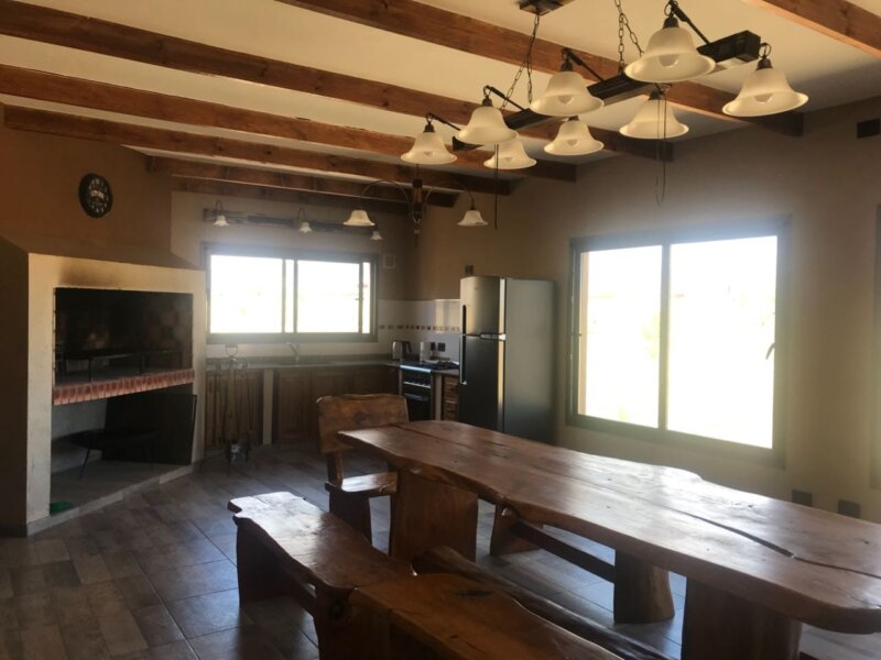Lampara colgante estilo campo Tirante x8 luces