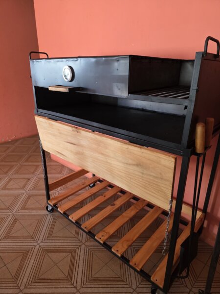 Parrilla Linea PAMPA Móvil/desmontable (ideal espacios amplios)