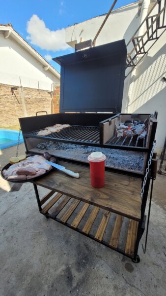 Parrilla Linea PAMPA Móvil/desmontable (ideal espacios amplios)
