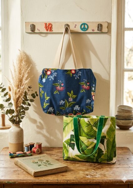 Carteras y bolsos de tela