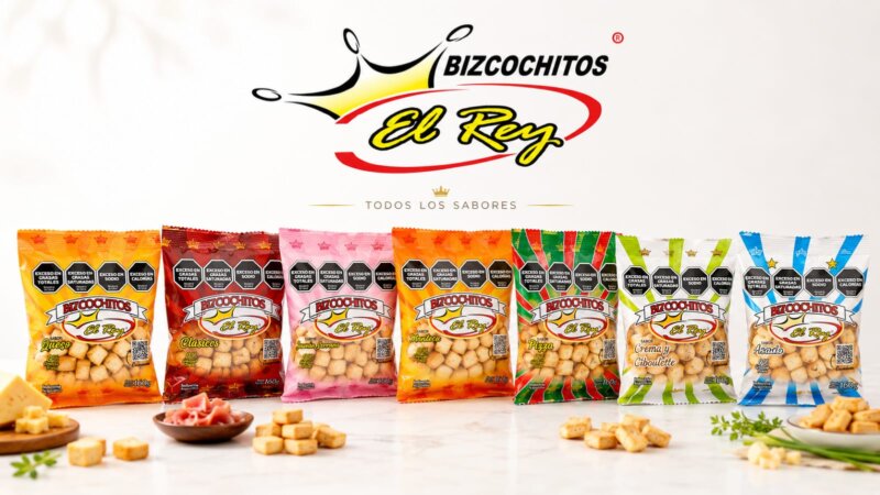 Bizcochitos El Rey - Los Mejores Bizcochitos Hojaldrados salados.