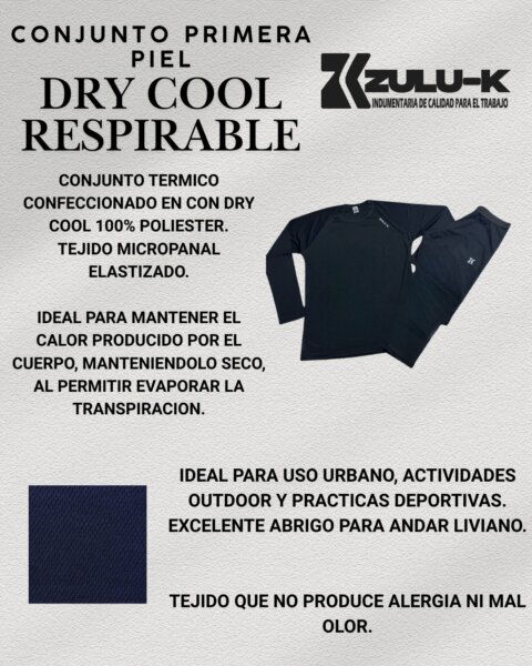 CONJUNTO TERMICO 1° PIEL DRY COOL