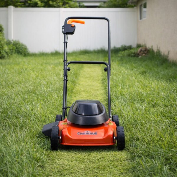 Cortadora Cesped Charihué Eléctrica 1/2 Hp Modelo Jardín Pequeño
