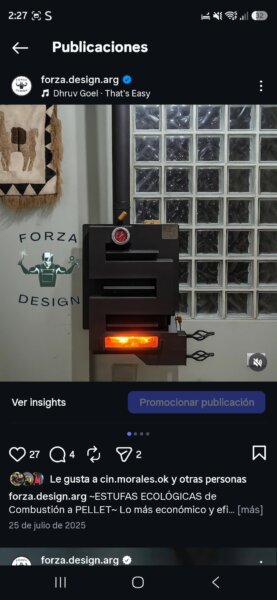 ESTUFA A PELLET