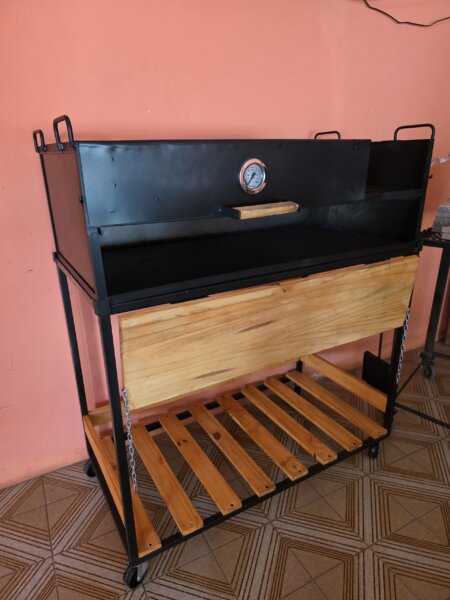 Parrilla Linea PAMPA Móvil/desmontable (ideal espacios amplios)