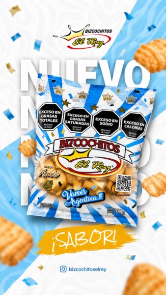 Bizcochitos El Rey - Los Mejores Bizcochitos Hojaldrados salados.
