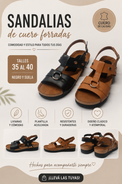 Sandalias todo andar