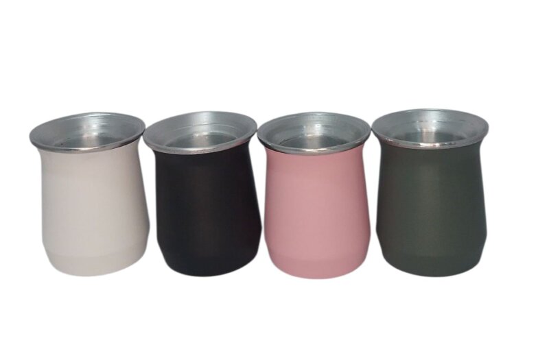 mate termico de aluminio color liso