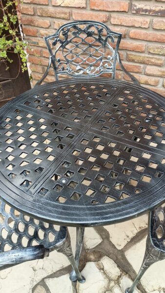 Muebles de jardín en aluminio