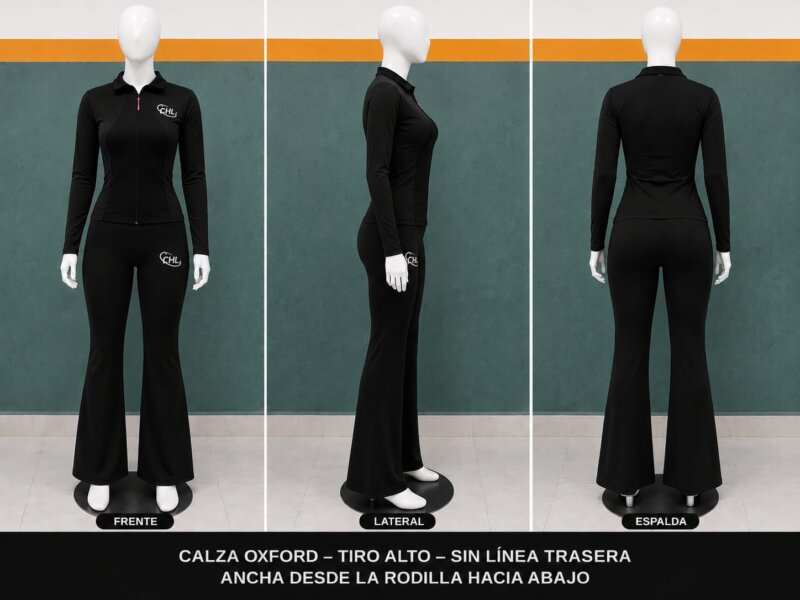 Ropa deportiva unisex.