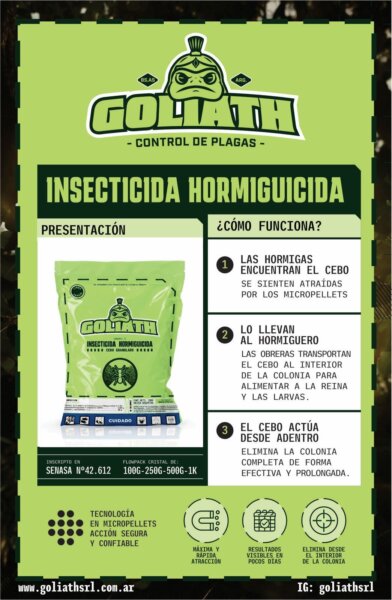 GOLIATH MICROPELLETS VERDE