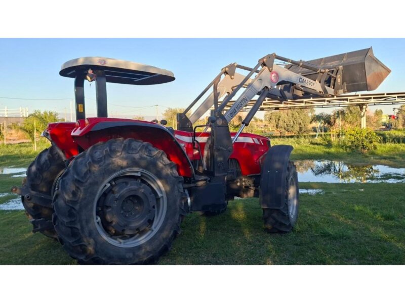 Tractor Massey De 120hp C/ Pala Cargadora