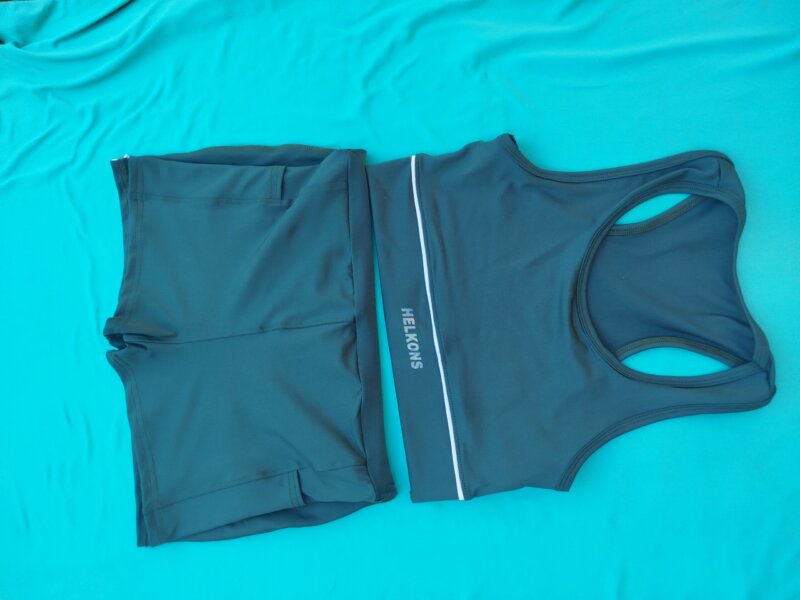 Top + Shorts pollera de laycra 40 mujer