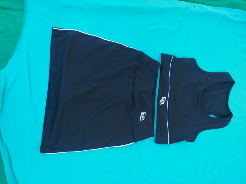 Top + Shorts pollera de laycra 40 mujer