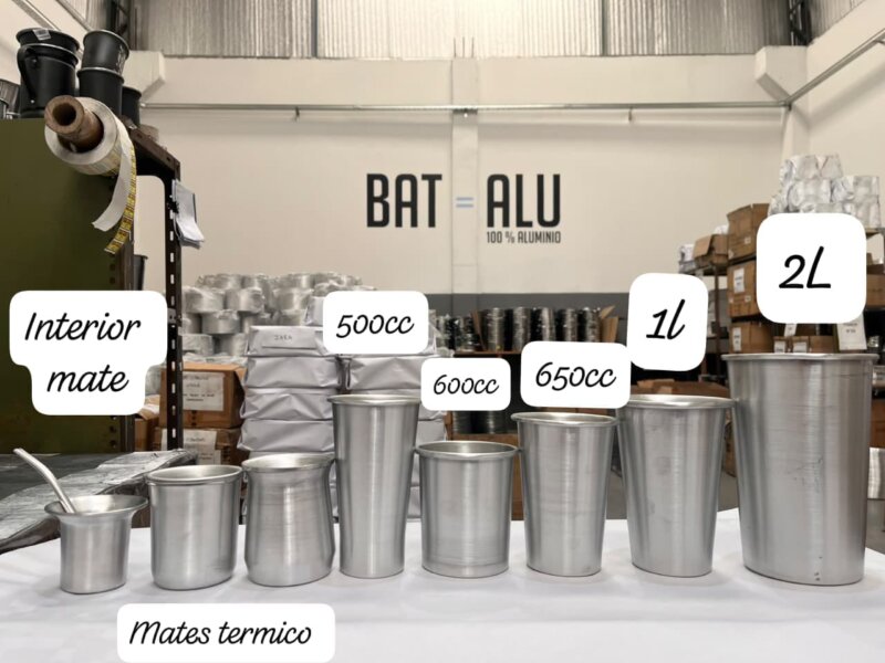 Insumos para impresion 3D vasos, interior de mate y mates